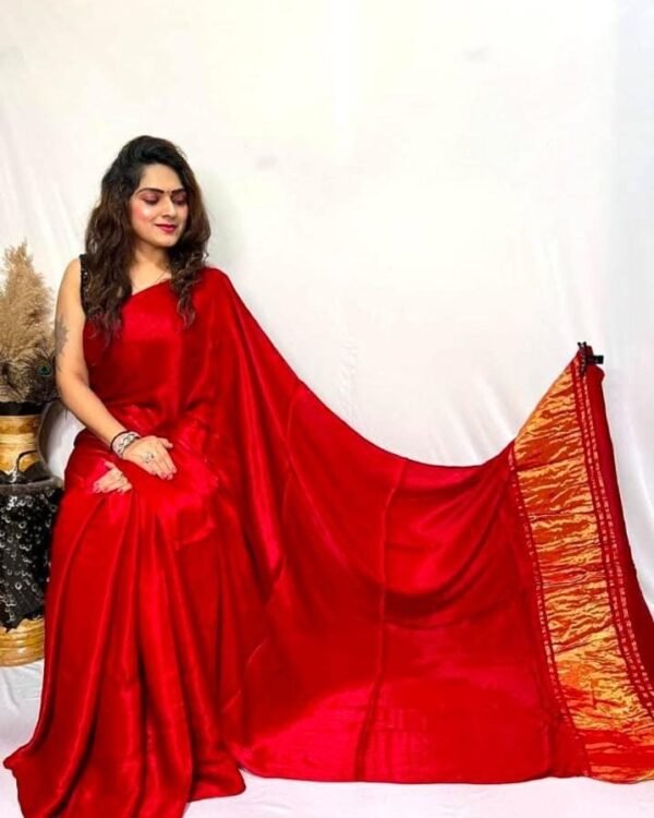 New Maheshwari Silk Saree