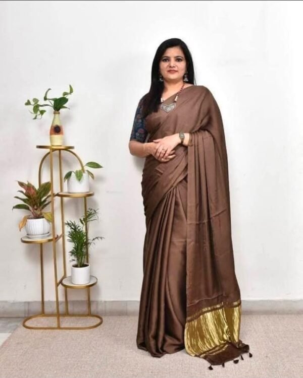 New Maheshwari Silk Saree