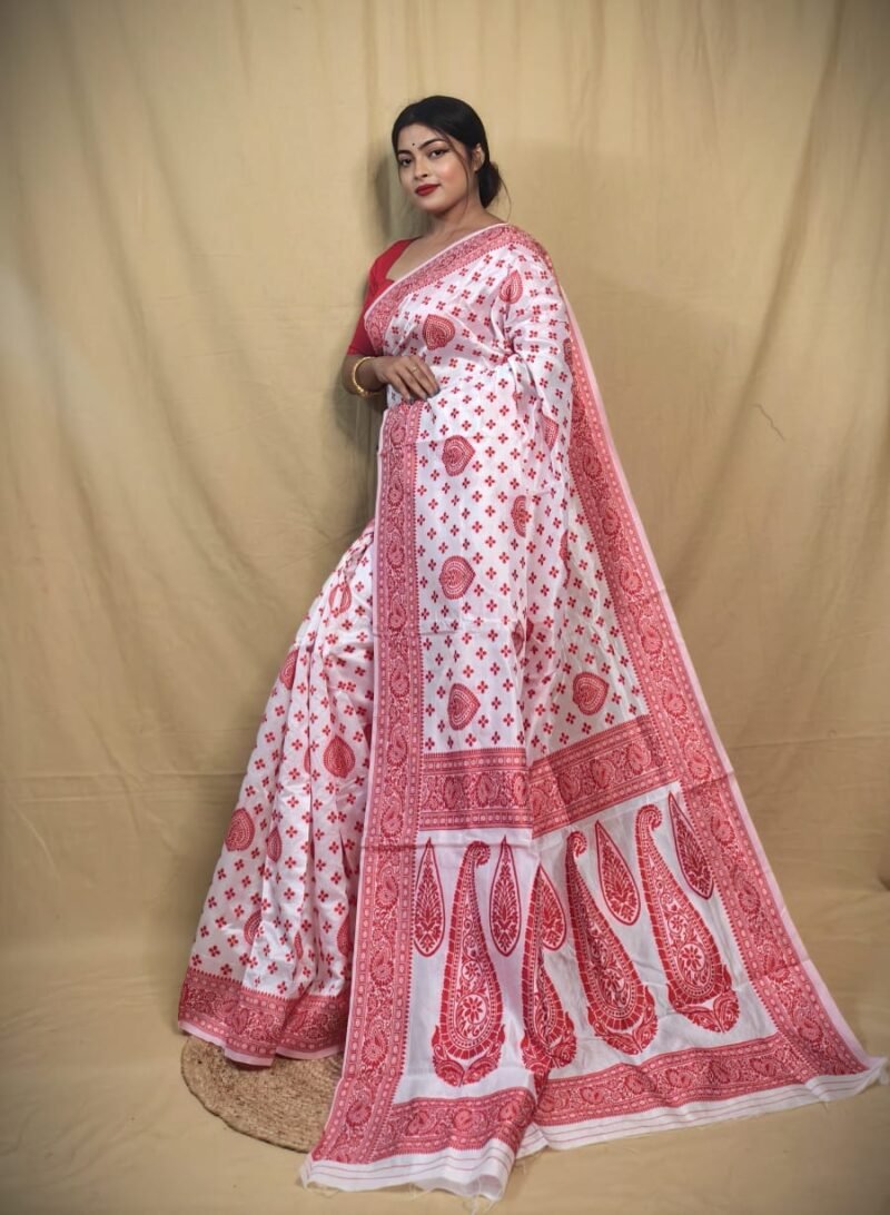 New Puja Special Saree - Image 4