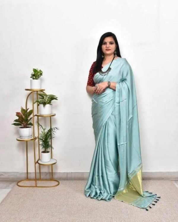New Maheshwari Silk Saree