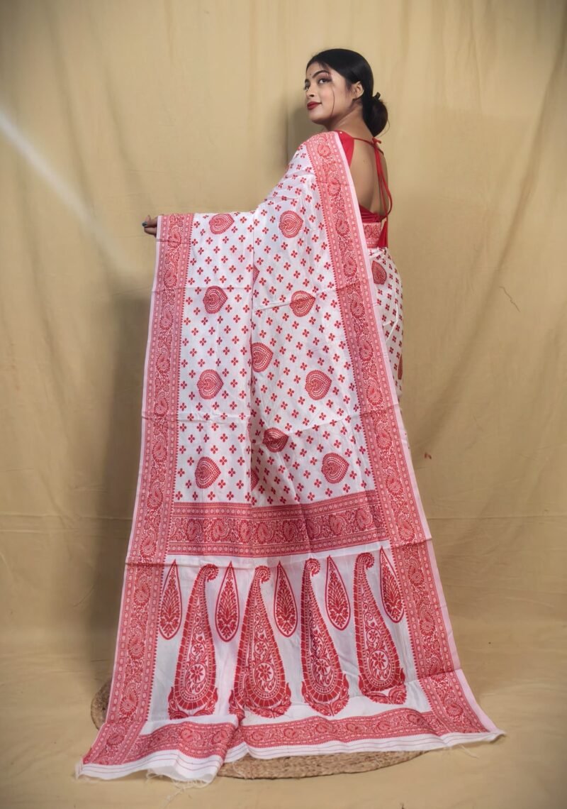 New Puja Special Saree - Image 3