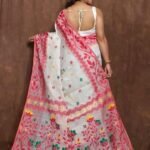 New Exclusive Golap Buti  Kalka Design Saree