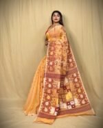 New Soft Pata jamdani Saree Without B.P. - Image 2
