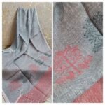 Pure Khadi Cotton Peacock Design Saree With B.P. 