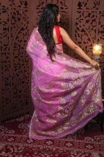 Trivuj Jamdani Saree With B.P. - Image 3
